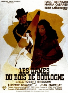 affiche des Dames du bois de Boulogne