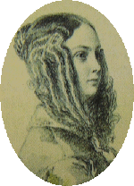 Louise Colet, vers 1845