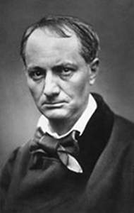 portrait de Baudelaire