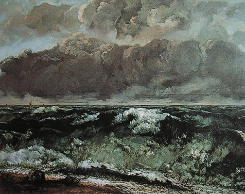 Courbet, "La Vague"