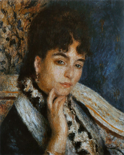 Renoir, portrait de Julia Daudet