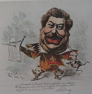 caricature d'Andr Gil