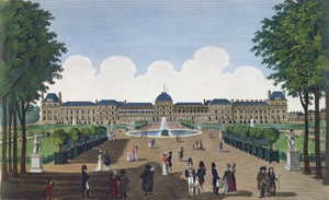 Jardin des Tuileries, 1815