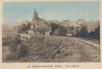 carte postale de Chitry-les-Mines