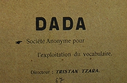 dada, papillon-tract, 1922