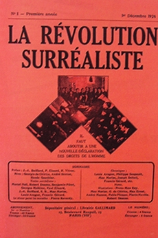 La révolution surréaliste, 1, 1924