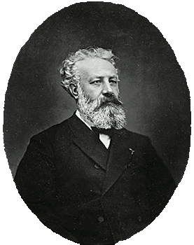 Jules Verne, portrait de Carjat
